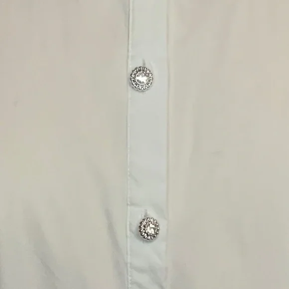 Cupio White Shirt Dress - Picture 4 of 9